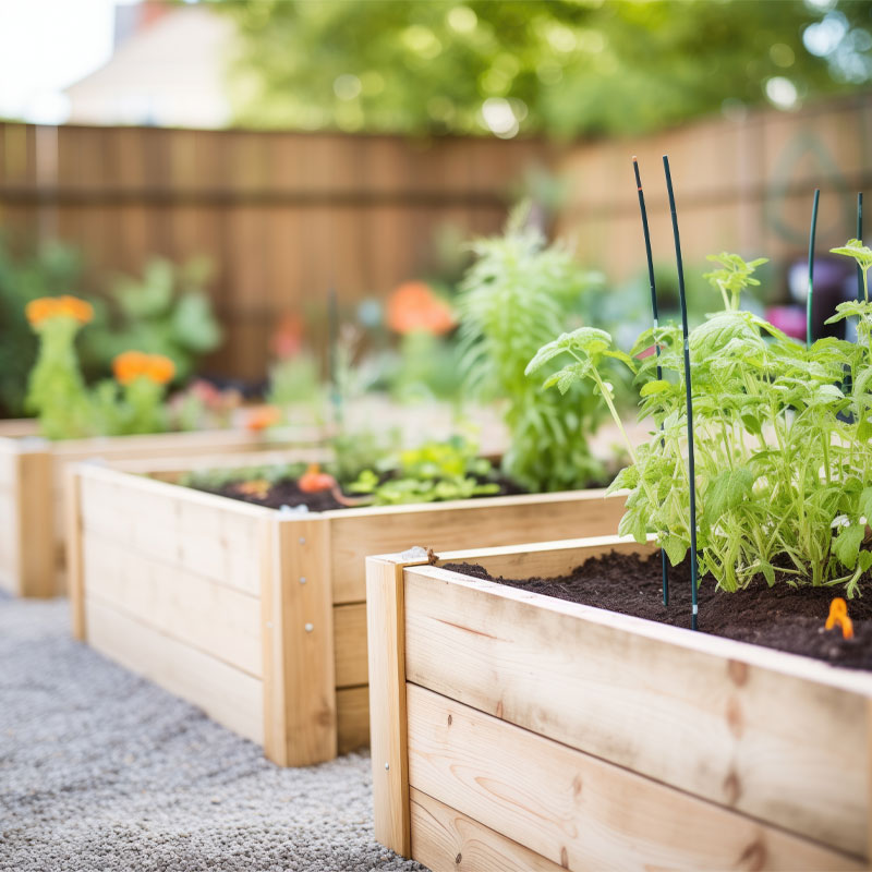 زراعة النخيل والأشجار والورود